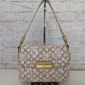 COACH 45088 KRISTIN ARTSEQUINS WOMEN'S SHOULDER BAG